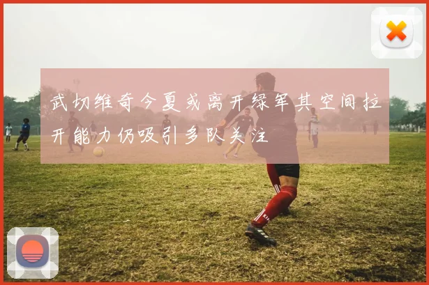 武切维奇今夏或离开绿军其空间拉开能力仍吸引多队关注